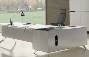 White Washed Office Furniture